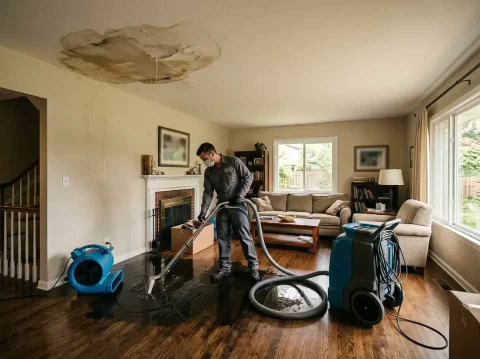 attic-pipe-burst-ceiling-drip-008 — frequently asked questions, Water Damage Restoration & Carpet Care in Smithville-Sanders…